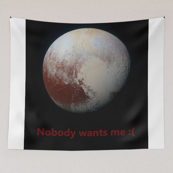 Item preview, Pluto feels lonely :c designed and sold by pardock.