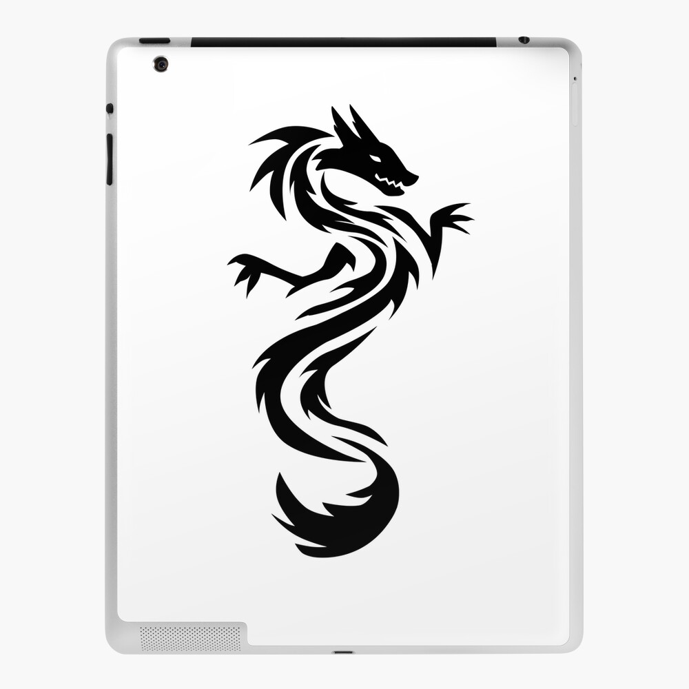 Tribal Chinese Dragon Tattoo Tribal Chinese Dragon Tattoo