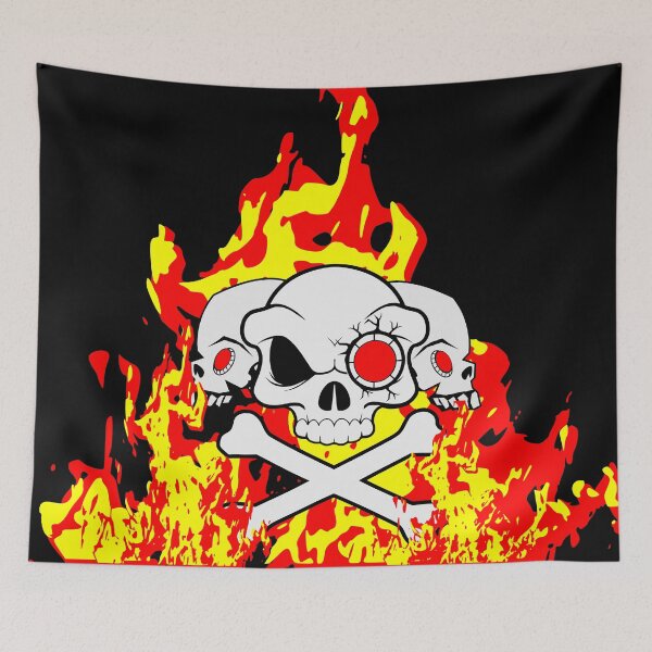 Item preview, flames designed and sold by Chaos Apparel .