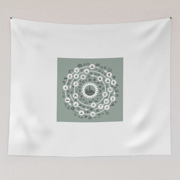 Item preview, Industry a circle designed and sold by Aleksander1.