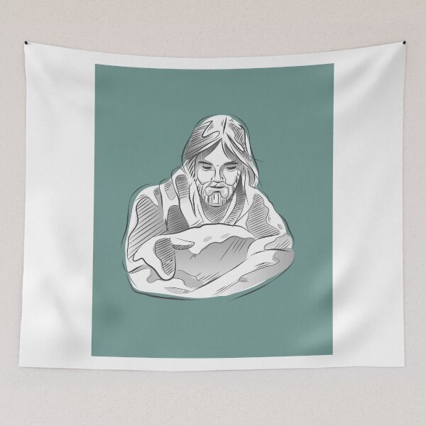 Item preview, Jesus Christ Good Shepherd designed and sold by Bernardo Ramonfaur.