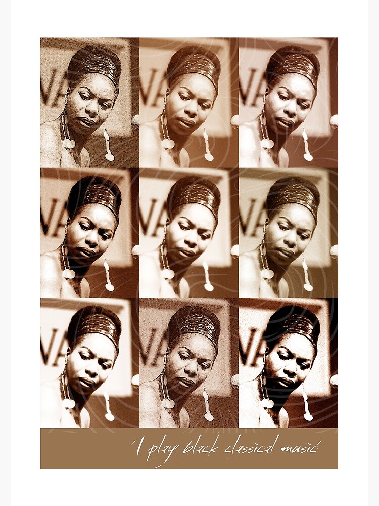 Jazz Heroes Series - Nina Simone by MoviePosterBoy