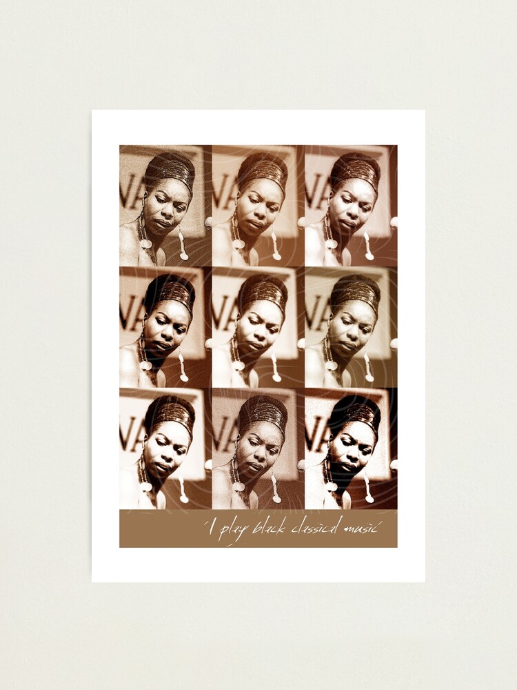 Alternate view of Jazz Heroes Series - Nina Simone Photographic Print