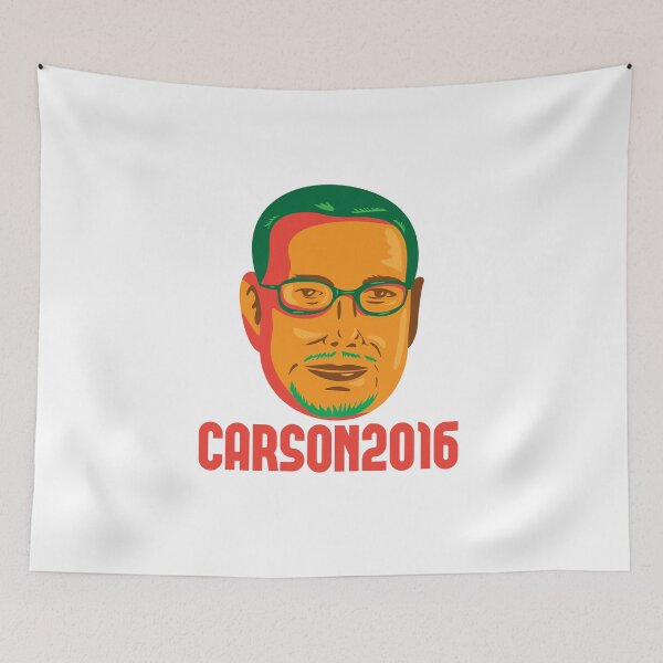 Item preview, Ben Carson 2016 President Republican Retro designed and sold by retrovectors.