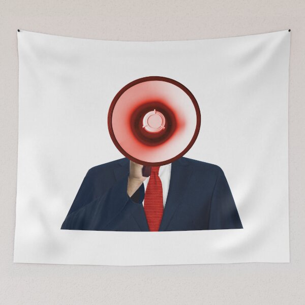 Item preview, Megaphone Man designed and sold by Bruno Beach.