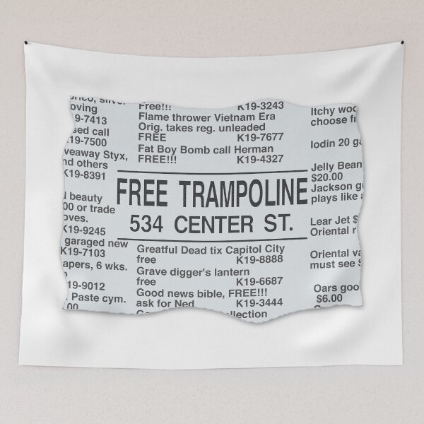 Item preview, FREE TRAMPOLINE designed and sold by Ruben Wills.
