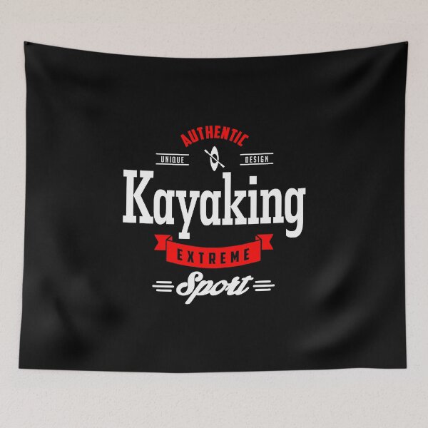 Item preview, Kayaking Extreme Sport W&R Art designed and sold by cidolopez.