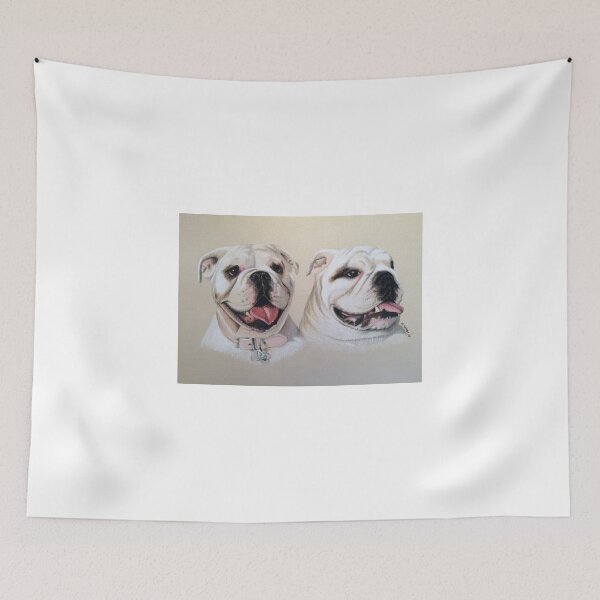 Item preview, Oakie & Julesy - British Bulldogs designed and sold by micheleashby.