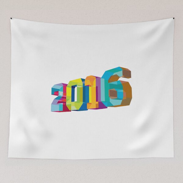 Item preview, 2016 New Year Low Polygon designed and sold by patrimonio.