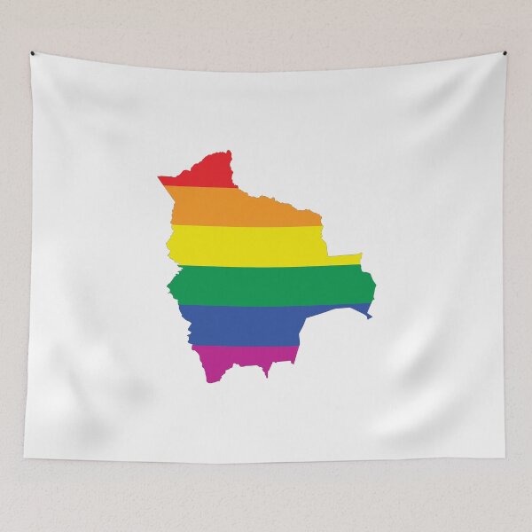 Item preview, bolivia gay map designed and sold by tony4urban.