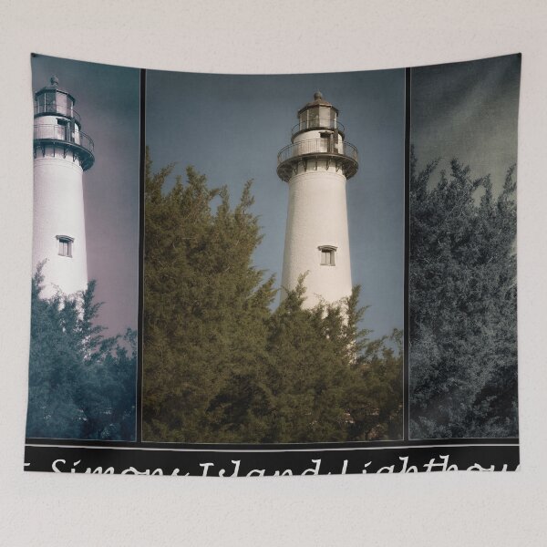 Item preview, St Simons Island Lighthouse Poster designed and sold by PhotoArt by Joan Carroll.