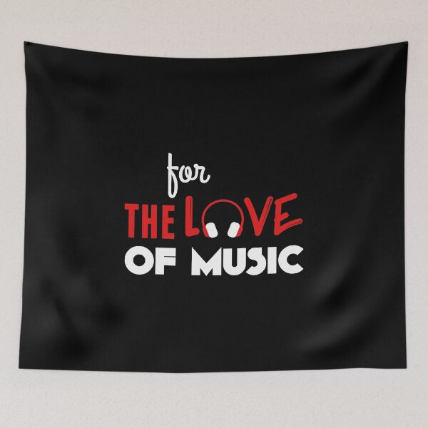 Item preview, for the love of music designed and sold by nektarinchen.
