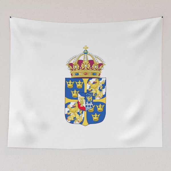 Item preview, Greater Coat of Arms of Sweden Consisting of the Crowned Escutcheon  designed and sold by abbeyz71.