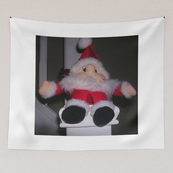 Item preview, Santa On The Bannister! designed and sold by lezvee.