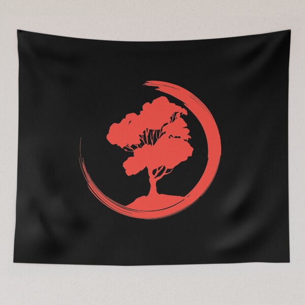Item preview, Bonsai Zen Buddhist Japan Meditation Dharma Yin Yang Bonsai Tree designed and sold by DSWShirts.