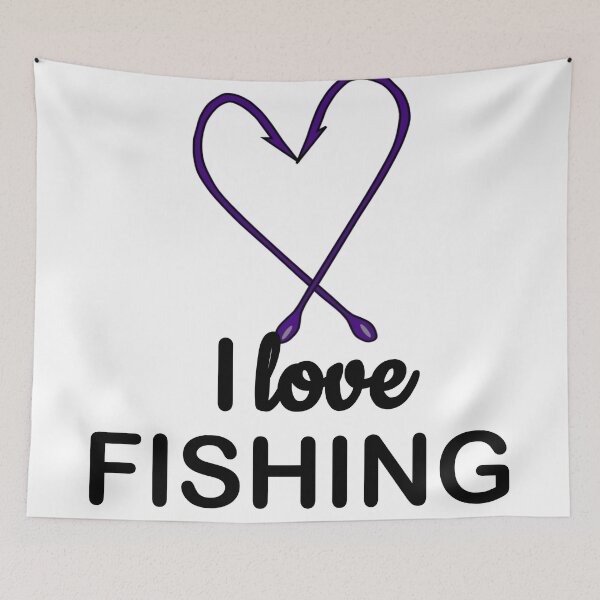 Item preview, I LOVE FISHING designed and sold by CalliopeSt.