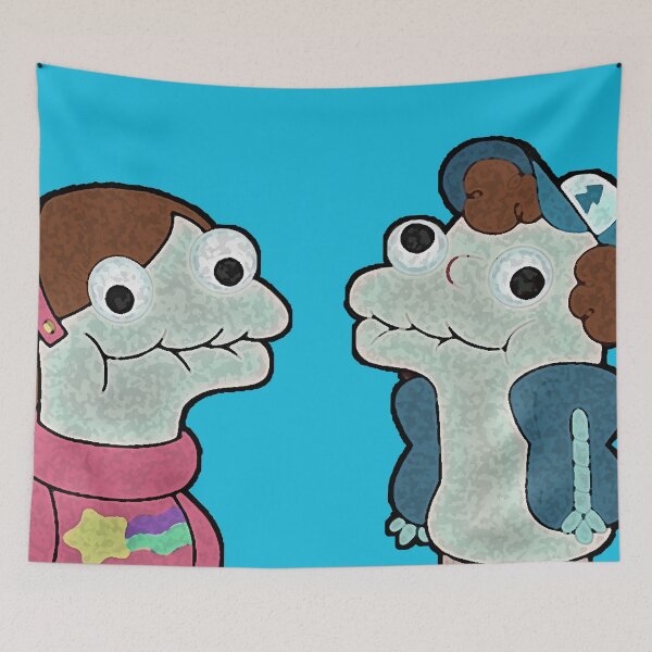 Item preview, Sock Puppet Twins designed and sold by mokacat.