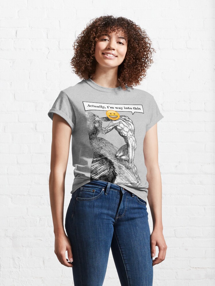 one must imagine sisyphus happy t shirt