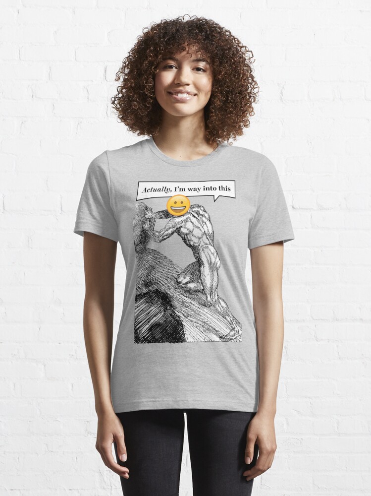 one must imagine sisyphus happy t shirt