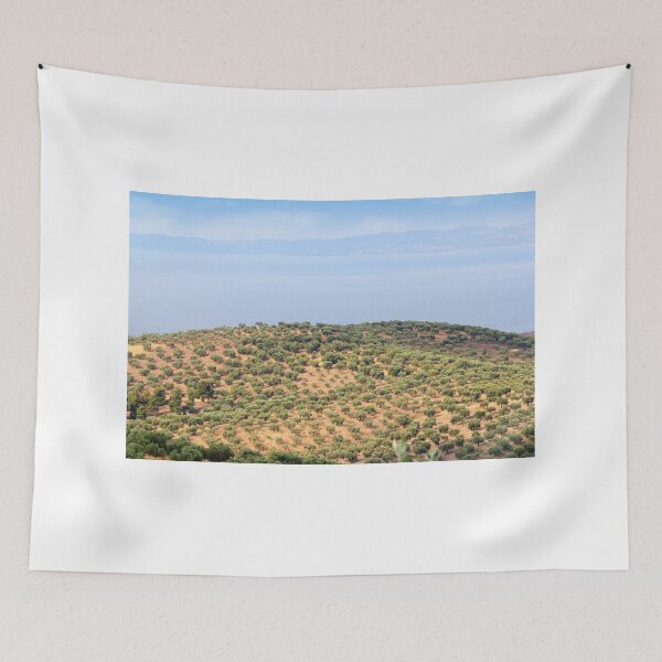 Item preview, hill with olives trees designed and sold by goceris.