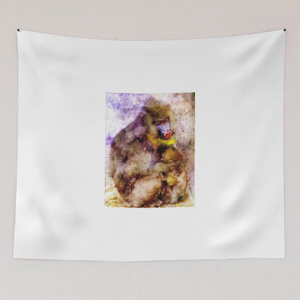 Item preview, BABOON MOTHER AND BABY designed and sold by Tammera.