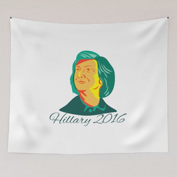 Item preview, Hillary Clinton 2016 President Democrat Retro designed and sold by retrovectors.