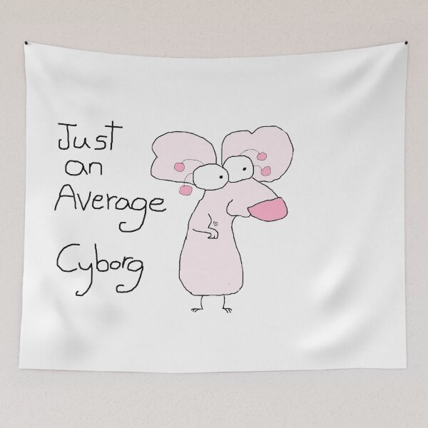 Item preview, Just An Average Cyborg designed and sold by AverageCyborg.
