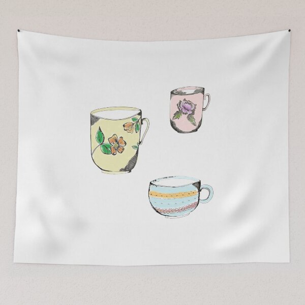 Item preview, 3 cups of tea designed and sold by jenniferrizzo.