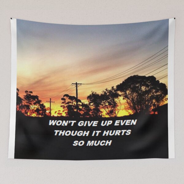 Item preview, "Won't give up" designed and sold by thetaylahe.