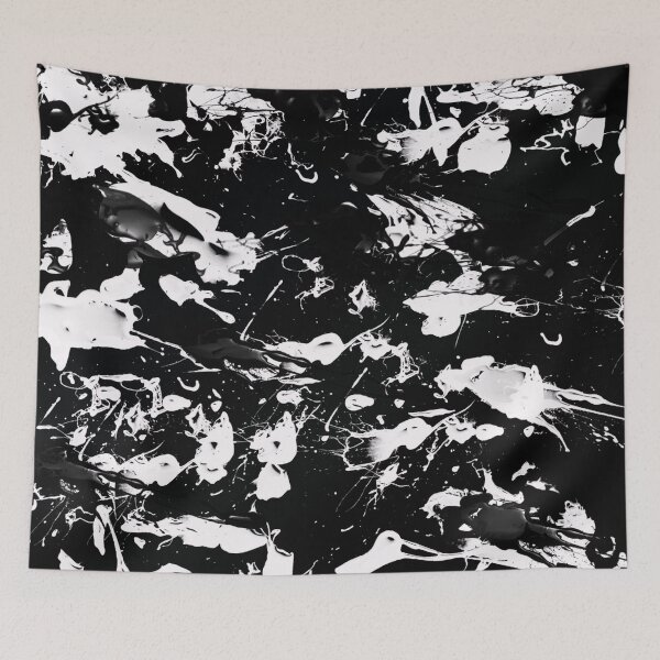 Item preview, Black and white paint splash  designed and sold by Winkham.