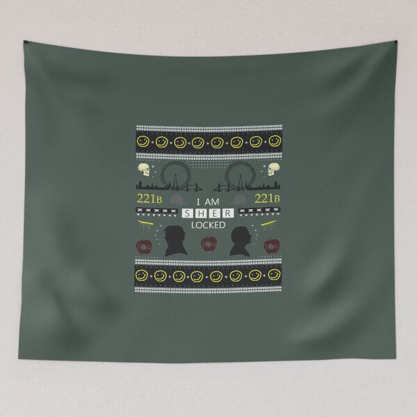 Item preview, Sherlock Holiday Sweater designed and sold by Samanna Stiel.
