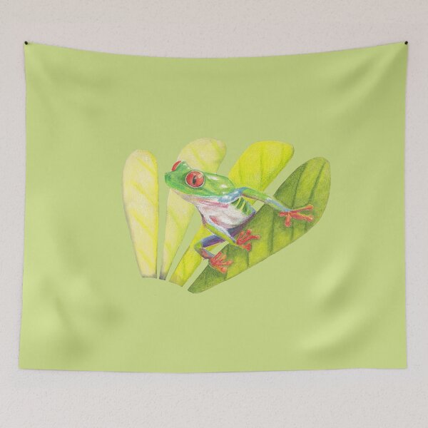 Item preview, Colorful Australian Tree Frog  designed and sold by lozsart.