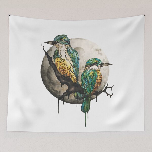 Item preview, Kingfishers designed and sold by AandDbyJB.