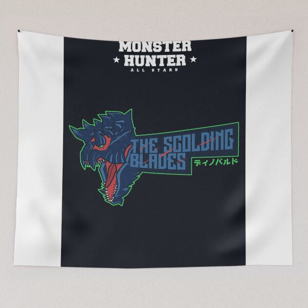 Item preview, Monster Hunter All Stars - The Scolding Blades designed and sold by bleachedink.