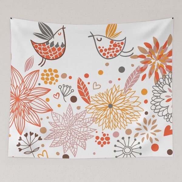 Item preview, Floral Birds designed and sold by hmclark.