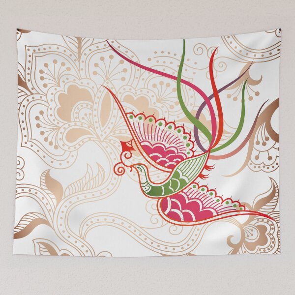 Item preview, Elegant Paisley Bird designed and sold by hmclark.
