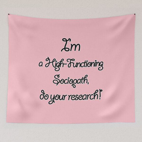 Item preview, Sherlock - I'm a High-Functioning Sociopath... designed and sold by Yithian.