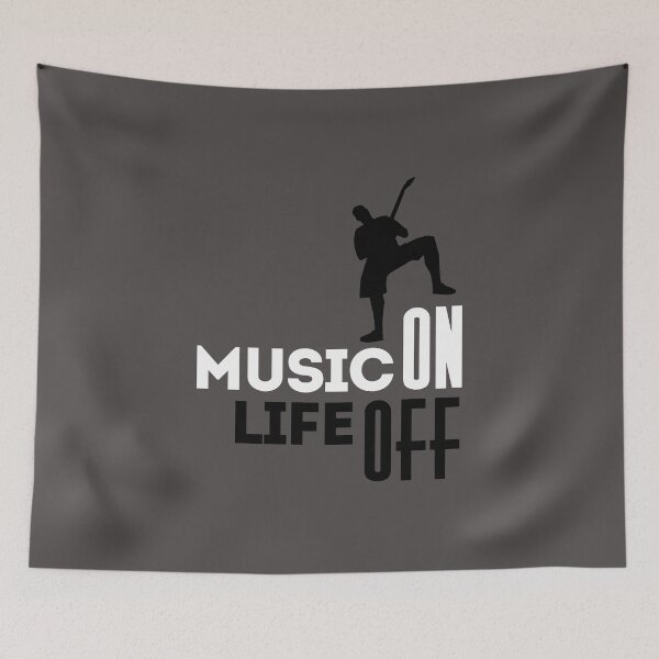 Item preview, Music on - life off! designed and sold by nektarinchen.
