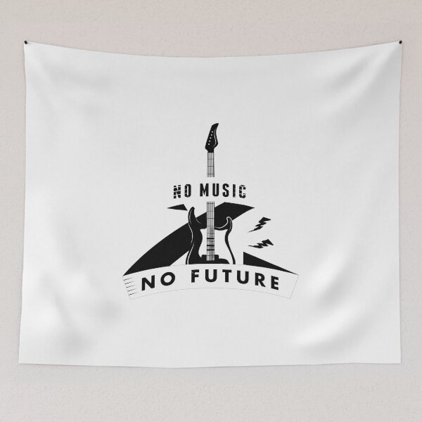 Item preview, no music - no future! designed and sold by nektarinchen.