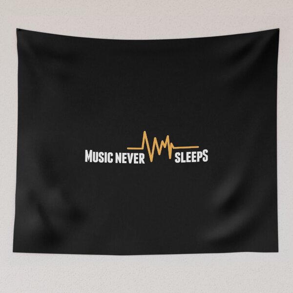 Item preview, Music never sleeps!  designed and sold by nektarinchen.
