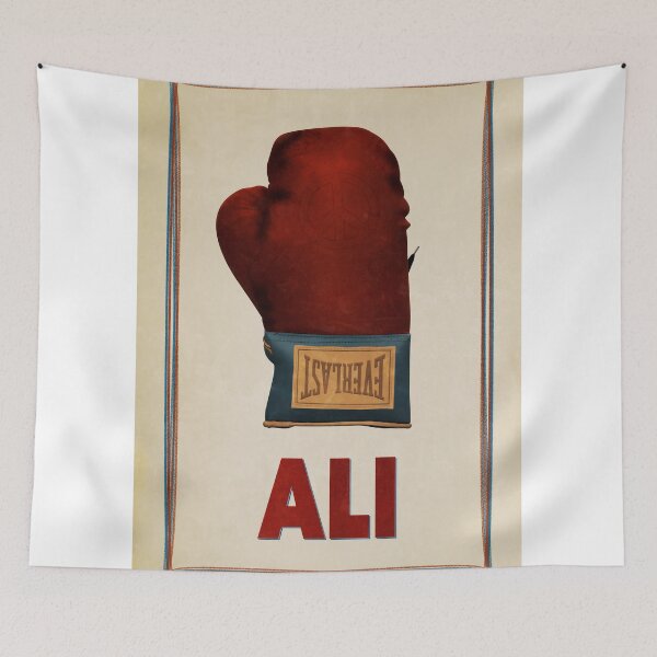 Item preview, Ali Boxing Glove for Peace Poster designed and sold by nealcampbell.
