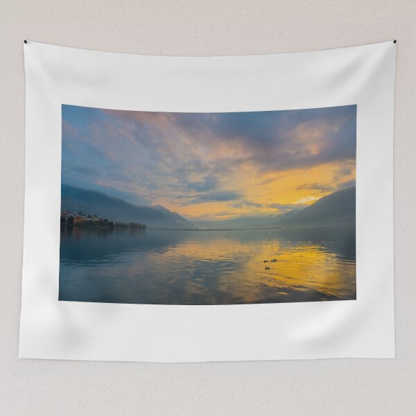 Item preview, Alpine lake in sunrise designed and sold by Mats Silvan.