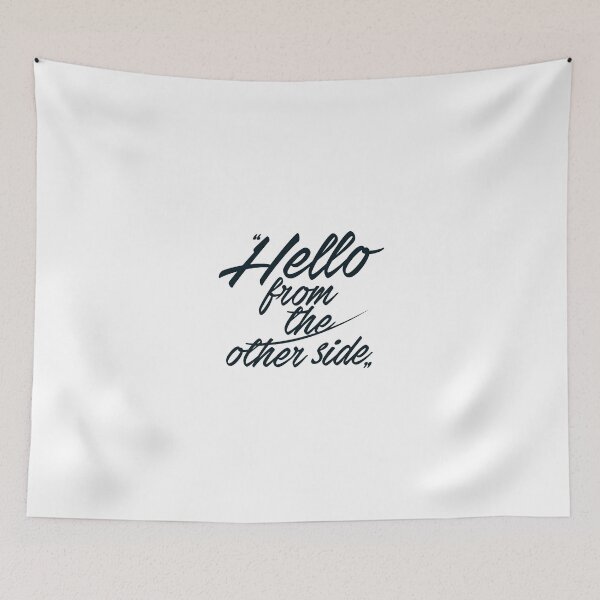 Item preview, Hello from the other side  - version 2 - dark blue designed and sold by Supreto.