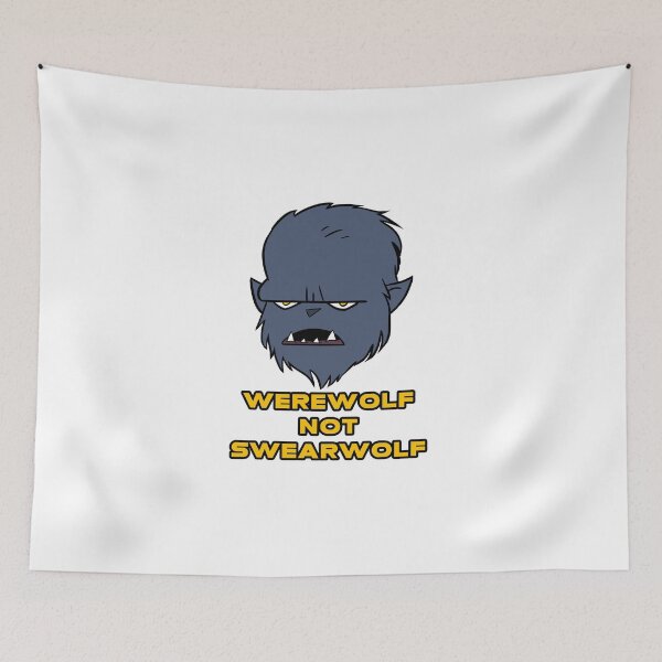 Item preview, Werewolf not Swearwolf designed and sold by Mobius Tees.