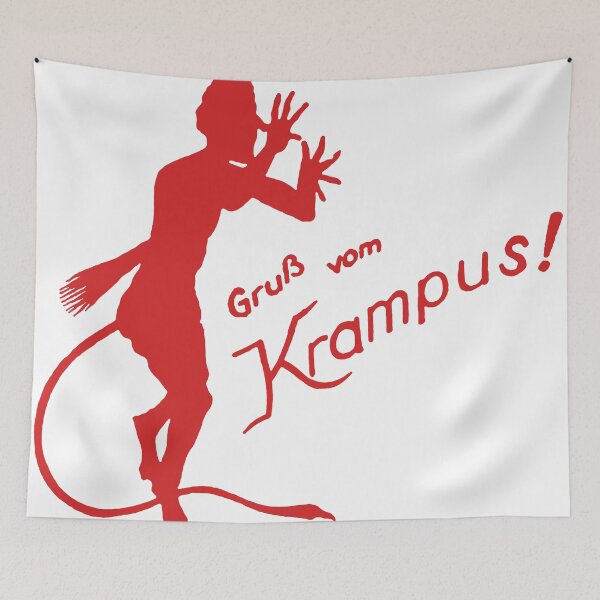 Item preview, Krampus 24 Red on Green designed and sold by Hedrin.