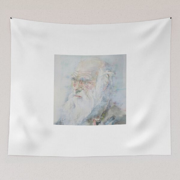 Item preview, CHARLES DARWIN - watercolor portrait.6 designed and sold by lautir.