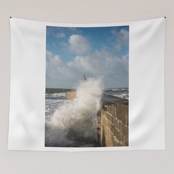 Item preview, Storm on the pier designed and sold by kathleenjean.