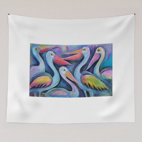 Item preview, Five Pelicans chatting designed and sold by Karin Zeller.