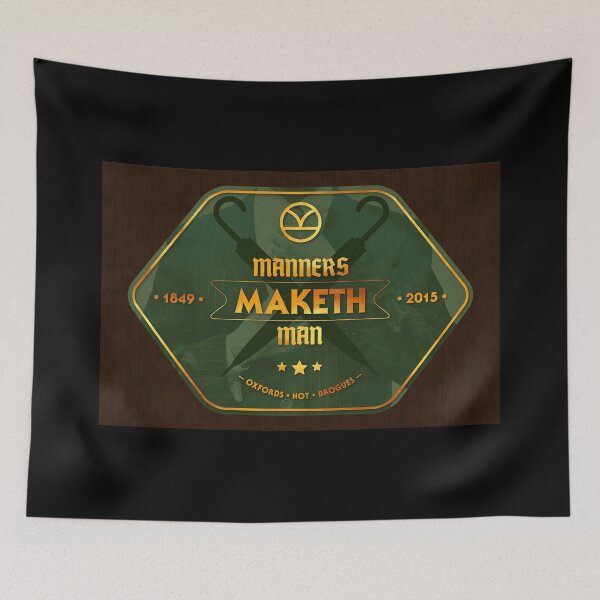 Item preview, Manners. Maketh. Man. designed and sold by monsieurgordon.