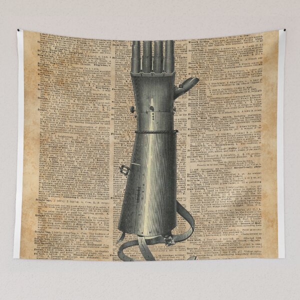 Item preview, Robo Hand,Artifical Arm Dictionary Art designed and sold by DictionaryArt.